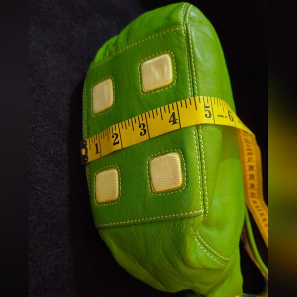 The Sak Lime Green Leather Hobo Bag - Picture 7 of 16